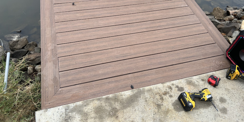 Dock Repair in High Rock Lake, North Carolina